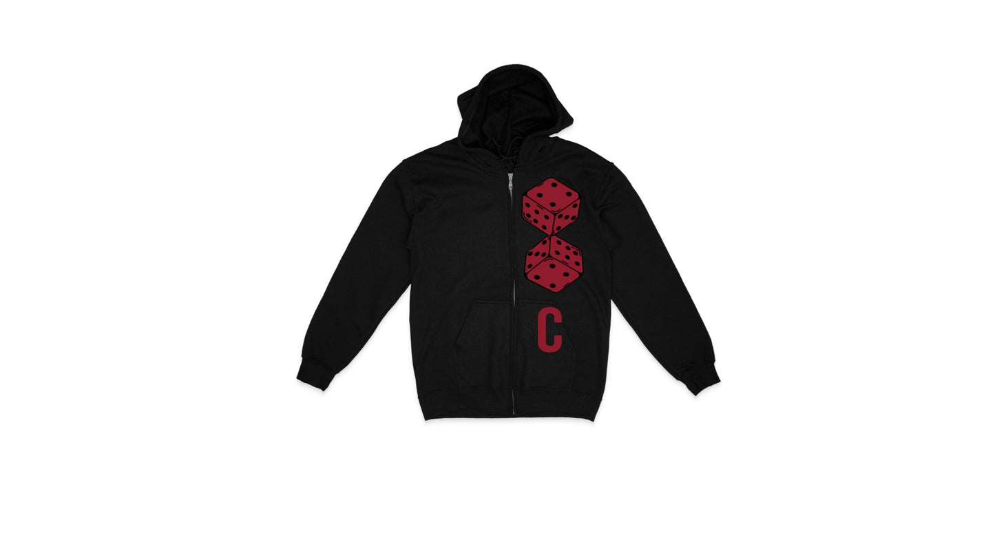 C Dice Zip-up Hoodie