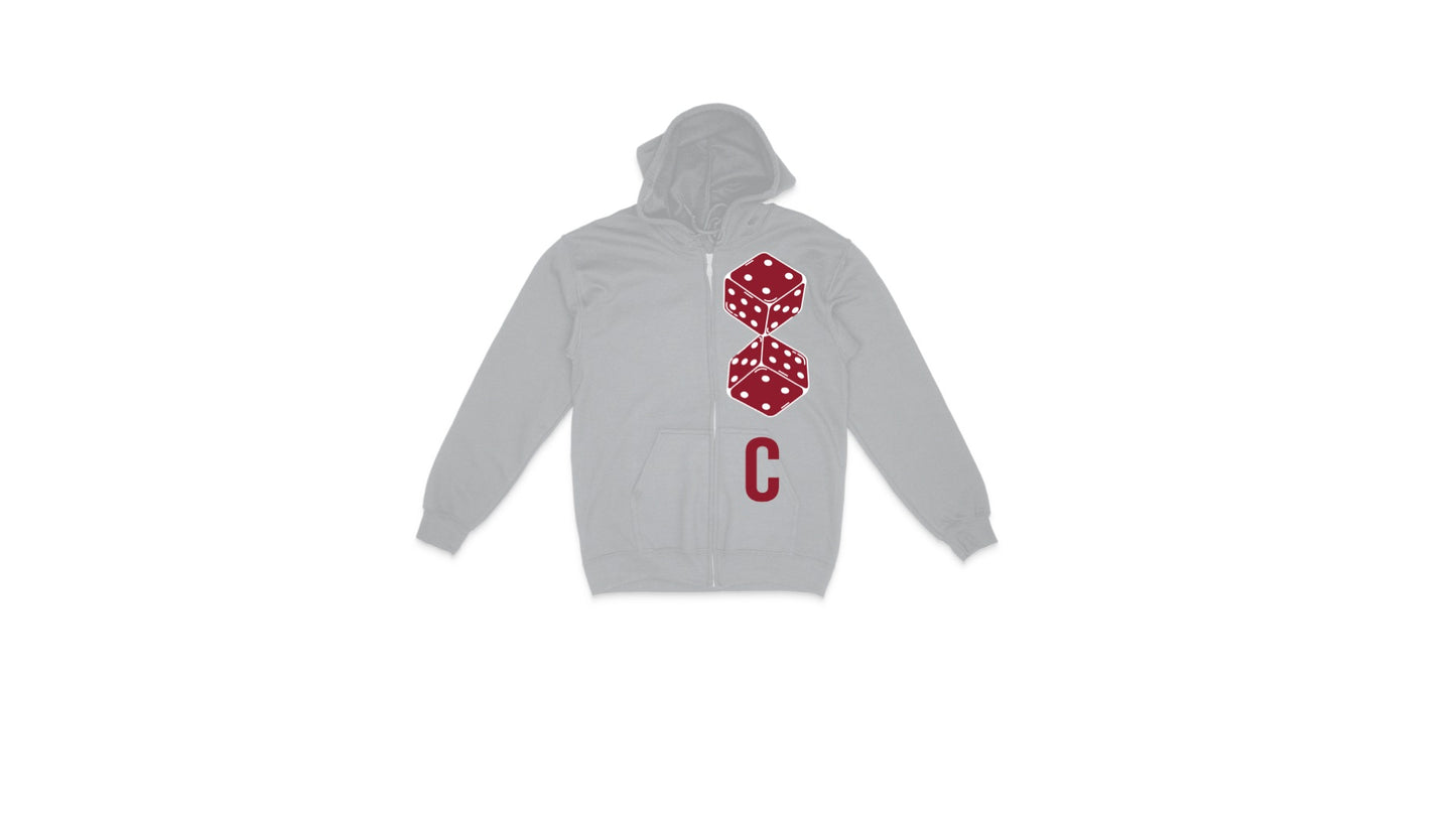 C Dice Zip-up Hoodie